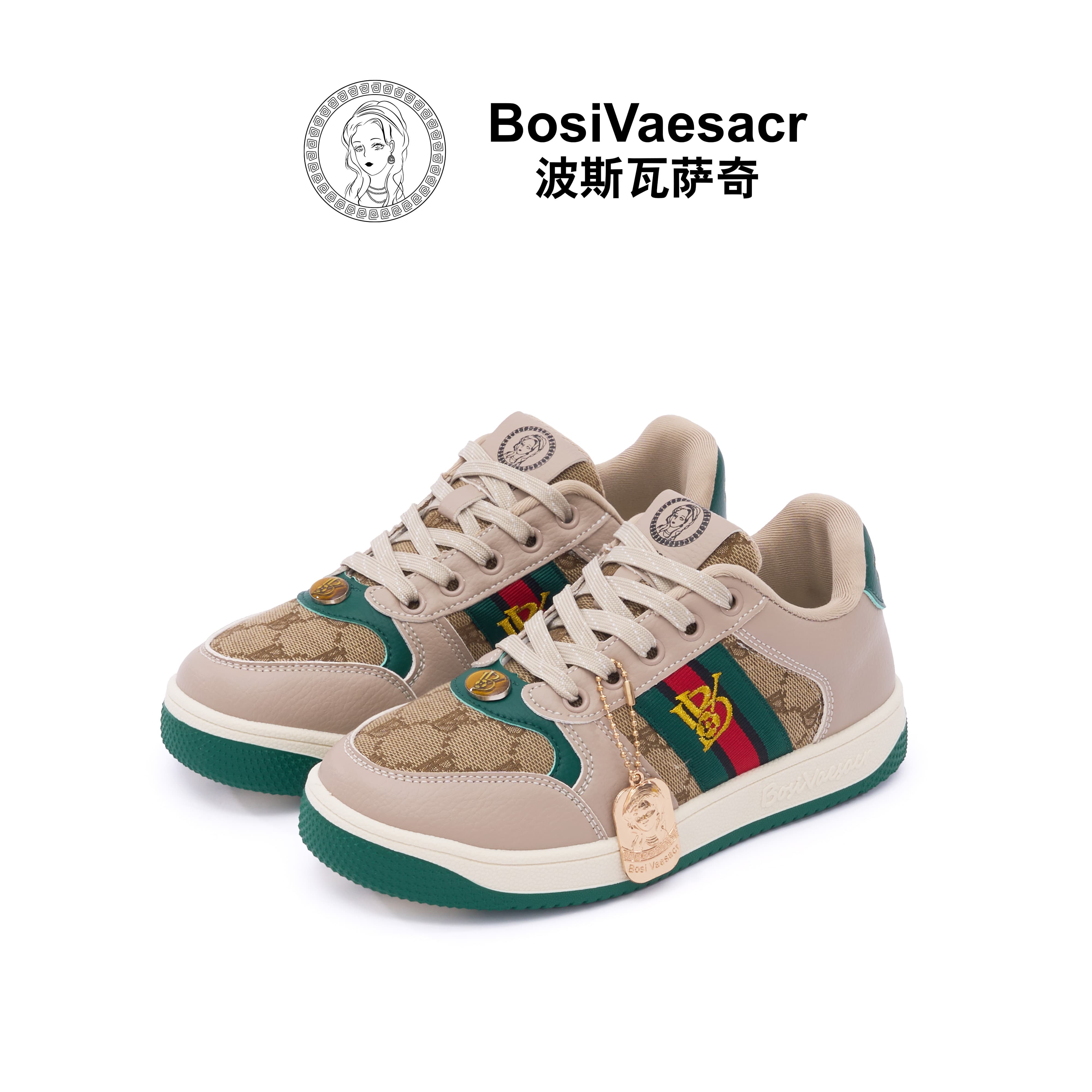 【轻奢】2026四季款Bosi Vaesacr-波斯瓦萨奇-男女同款时尚休闲鞋