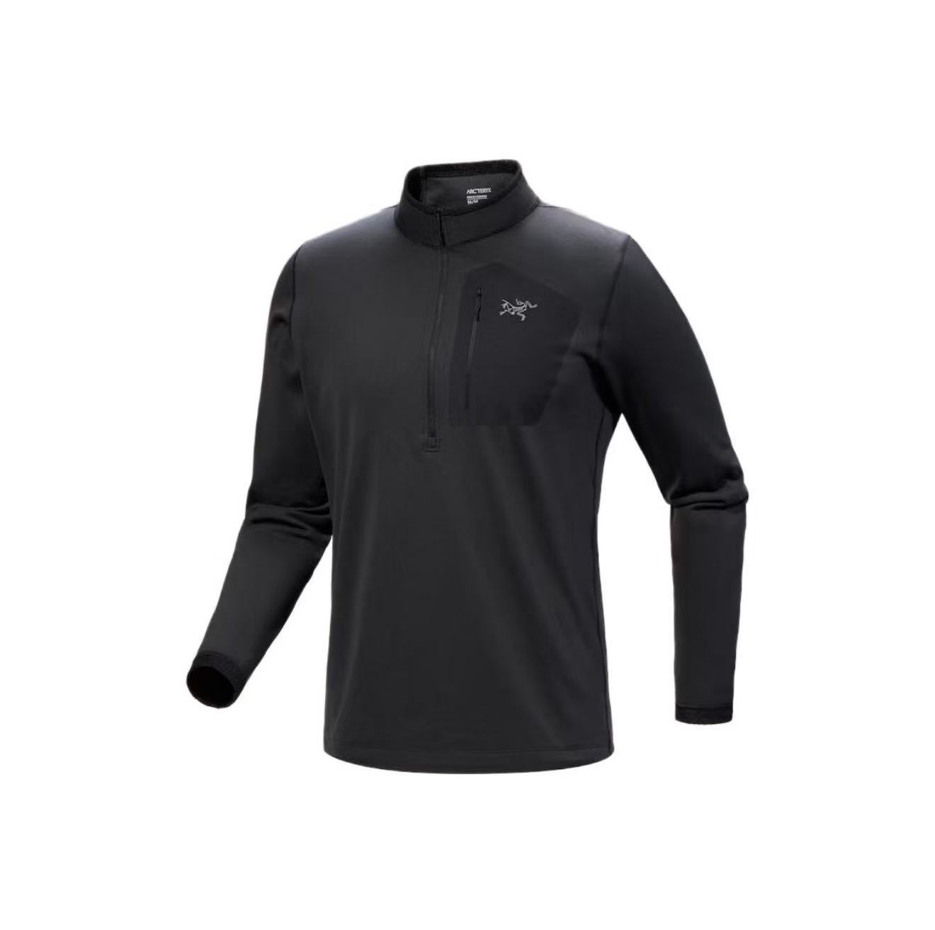 【加厚刺绣】始祖鸟新款RHO SV 立领保暖半拉链抓绒衣 男款