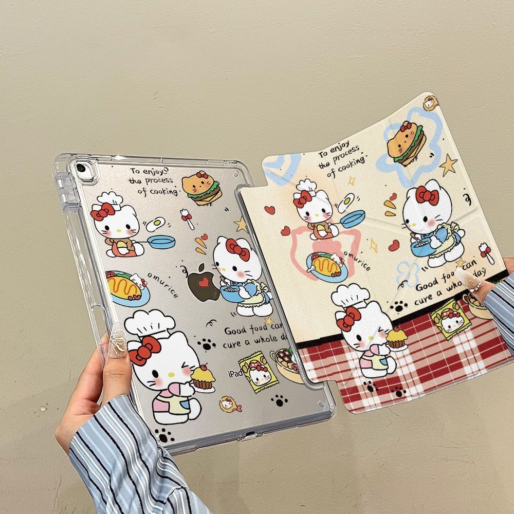 妙品厨师凯蒂适用苹果iPadA16 2025平板保护套iPad11笔槽iPad10壳