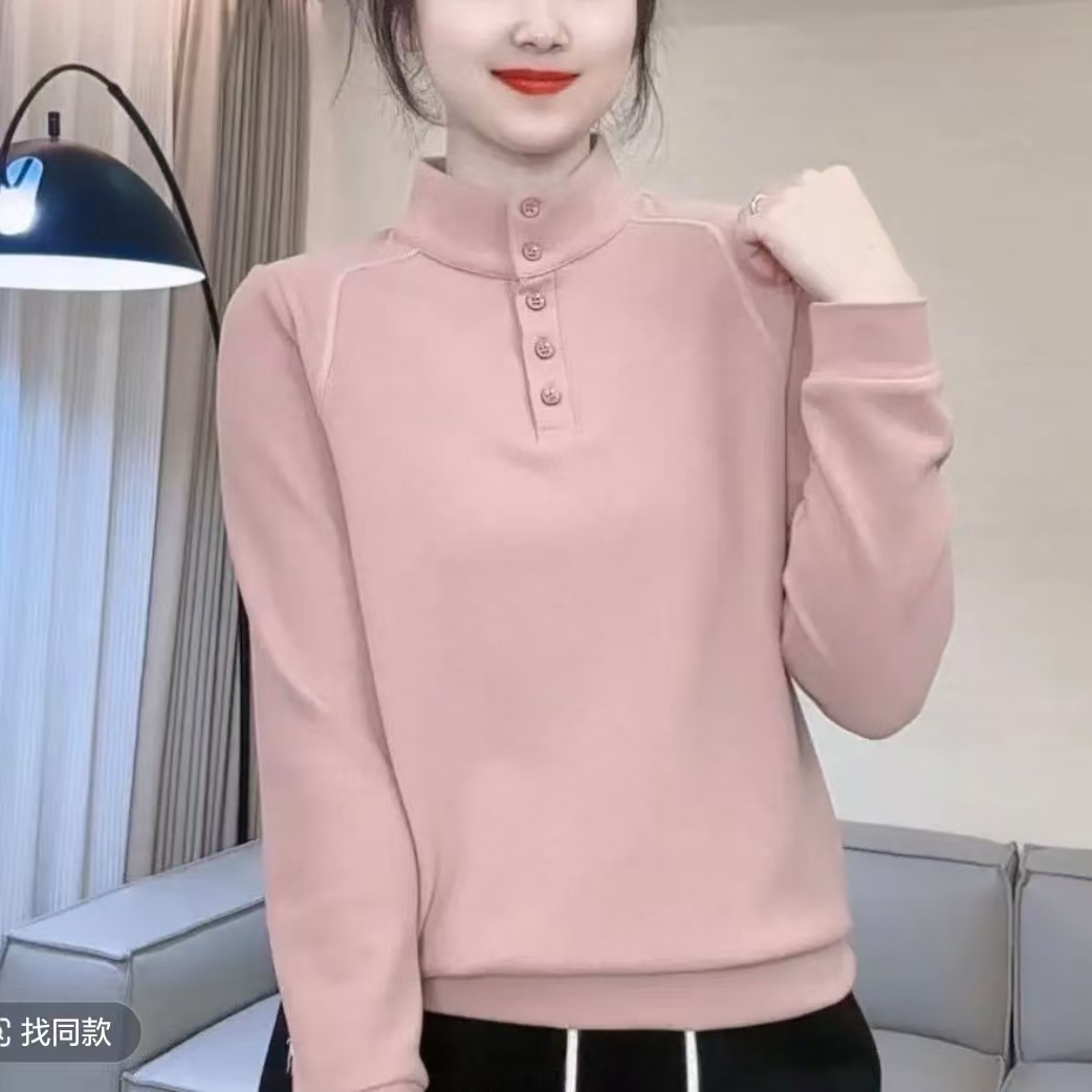 新款立领双面奥绒238款卫衣