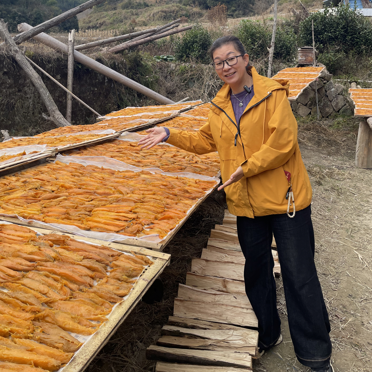 农家地瓜干无添加纯手工番薯干红薯干童年味道