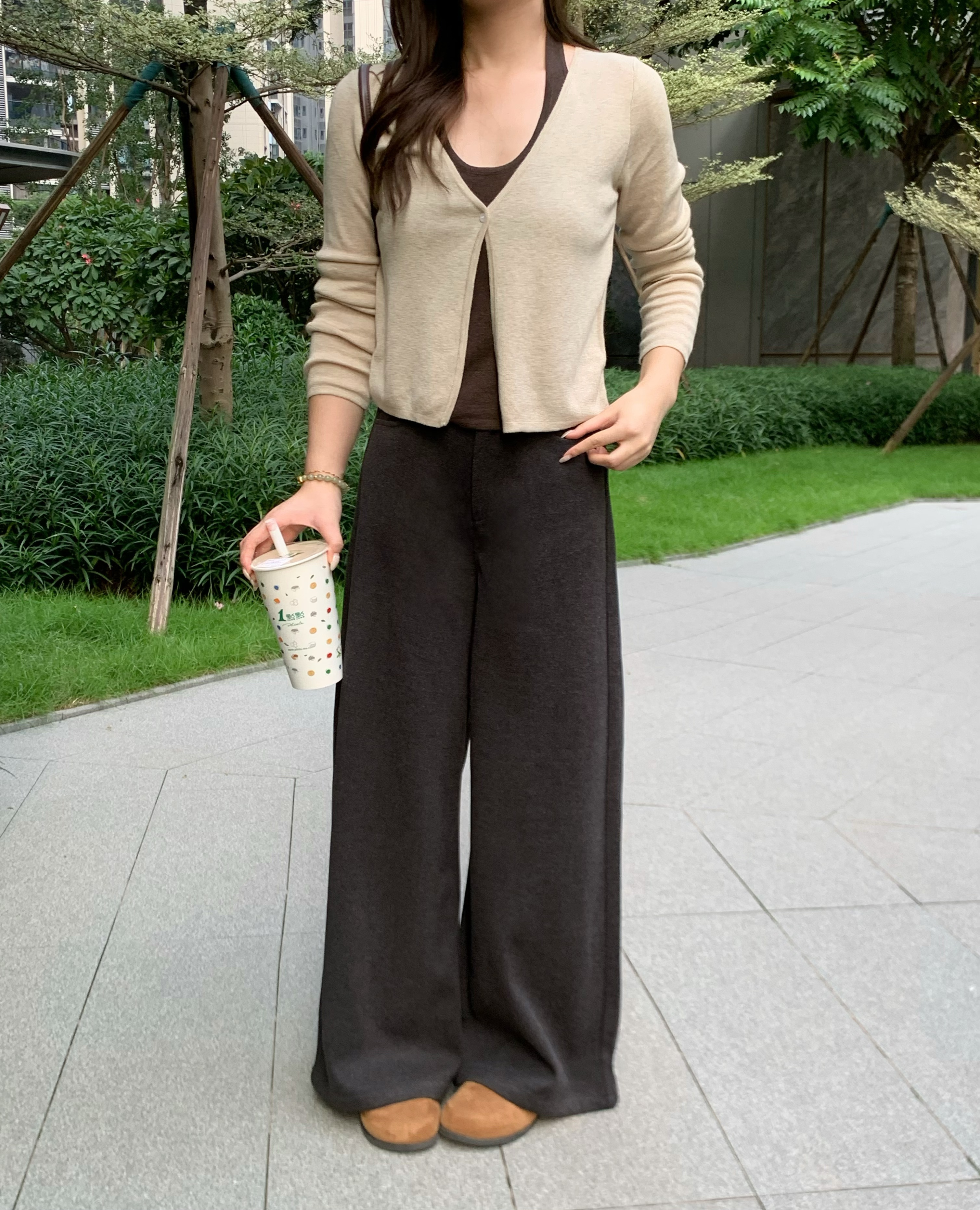 XiANJiE 2025西装裤秋冬毛呢2.0版本简约气质百搭质感显瘦高腰