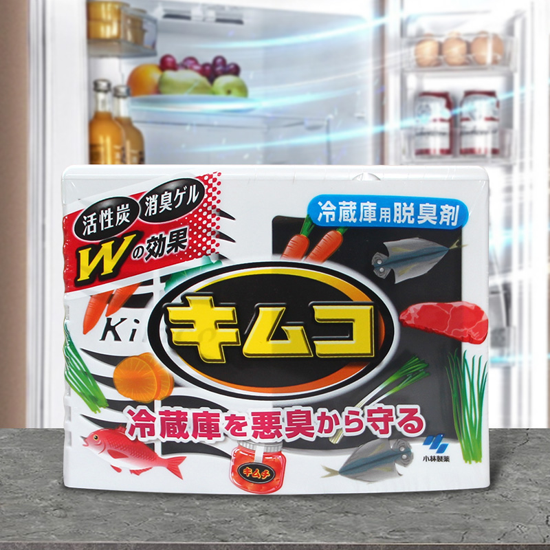 日本进口小林冰箱除味剂活性炭去除异味冷藏室用113g
