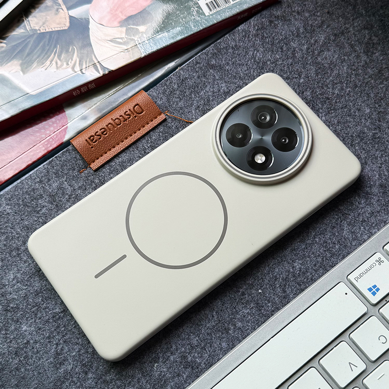 高级感细圈磁吸适用一加Ace5Pro手机壳新款Ace3超薄2肤感防摔硬壳