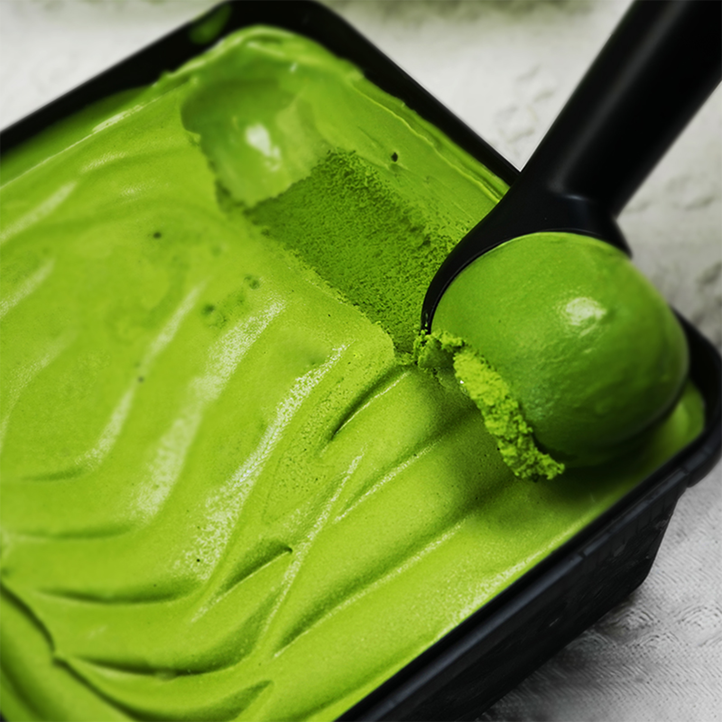 【初透】抹茶意式冰淇淋五种抹茶浓度鲜牛乳不加水家庭分享抹茶甜品