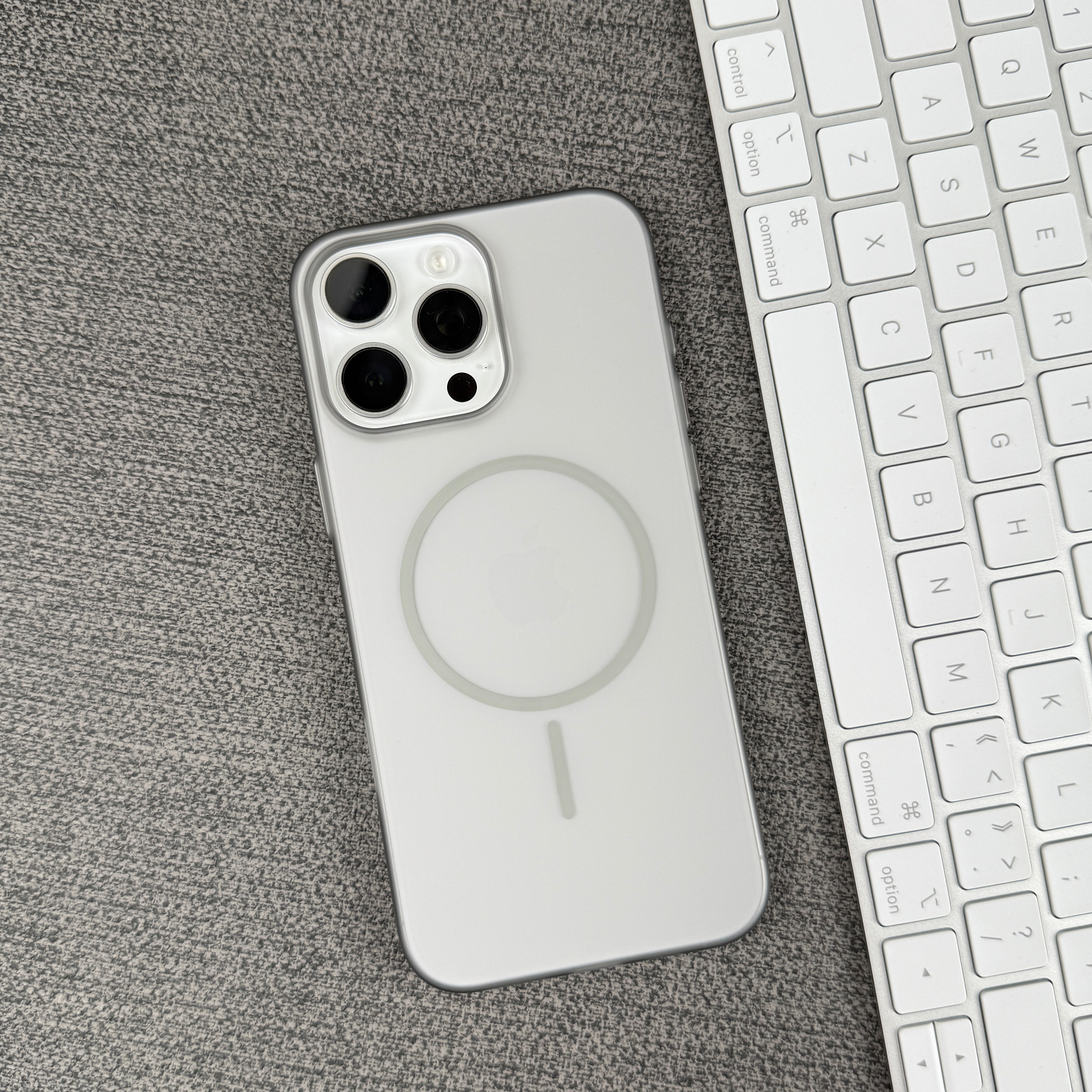 柔砂肤感二合一磁吸适用苹果16/17/15promax手机壳超薄17promax壳