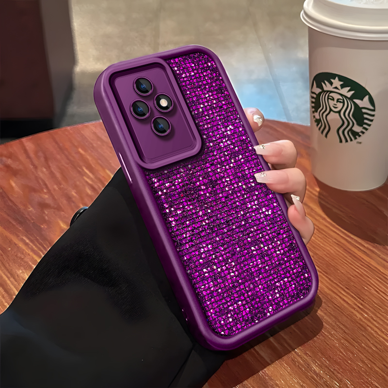 闪紫片适用于荣耀200/200pro手机壳高颜值网红防摔女款