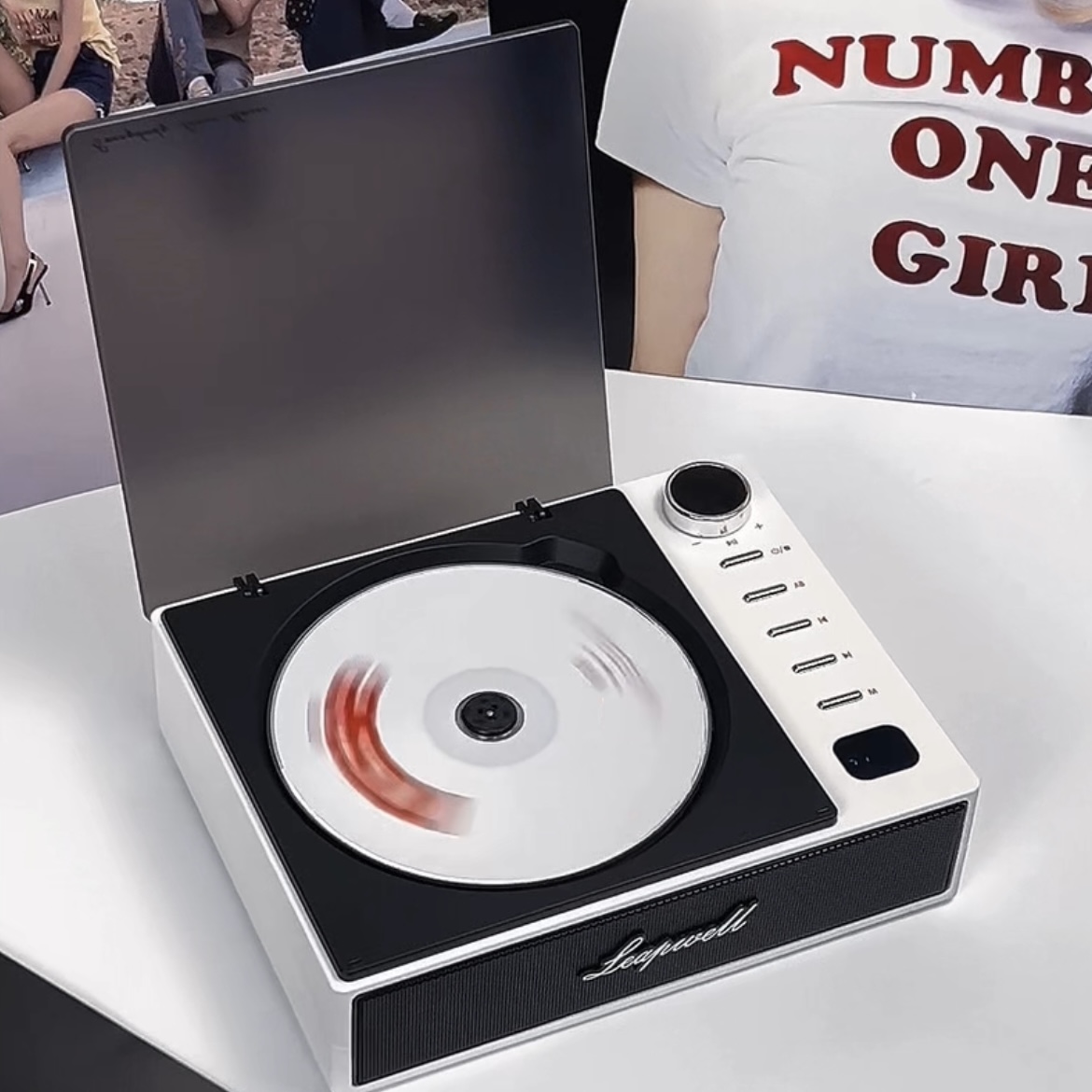 巴音盒发烧级CD机复古专辑音乐碟片光盘蓝牙音响播放器氛围礼物