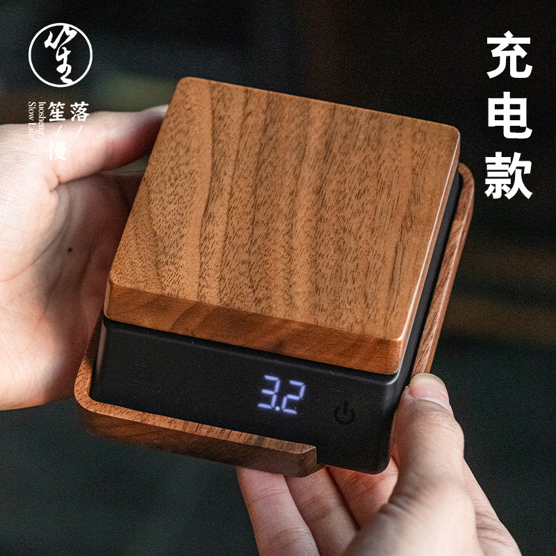 落笙高精度电子茶叶秤小型精准家专用普洱茶则克数称茶重茶道配件