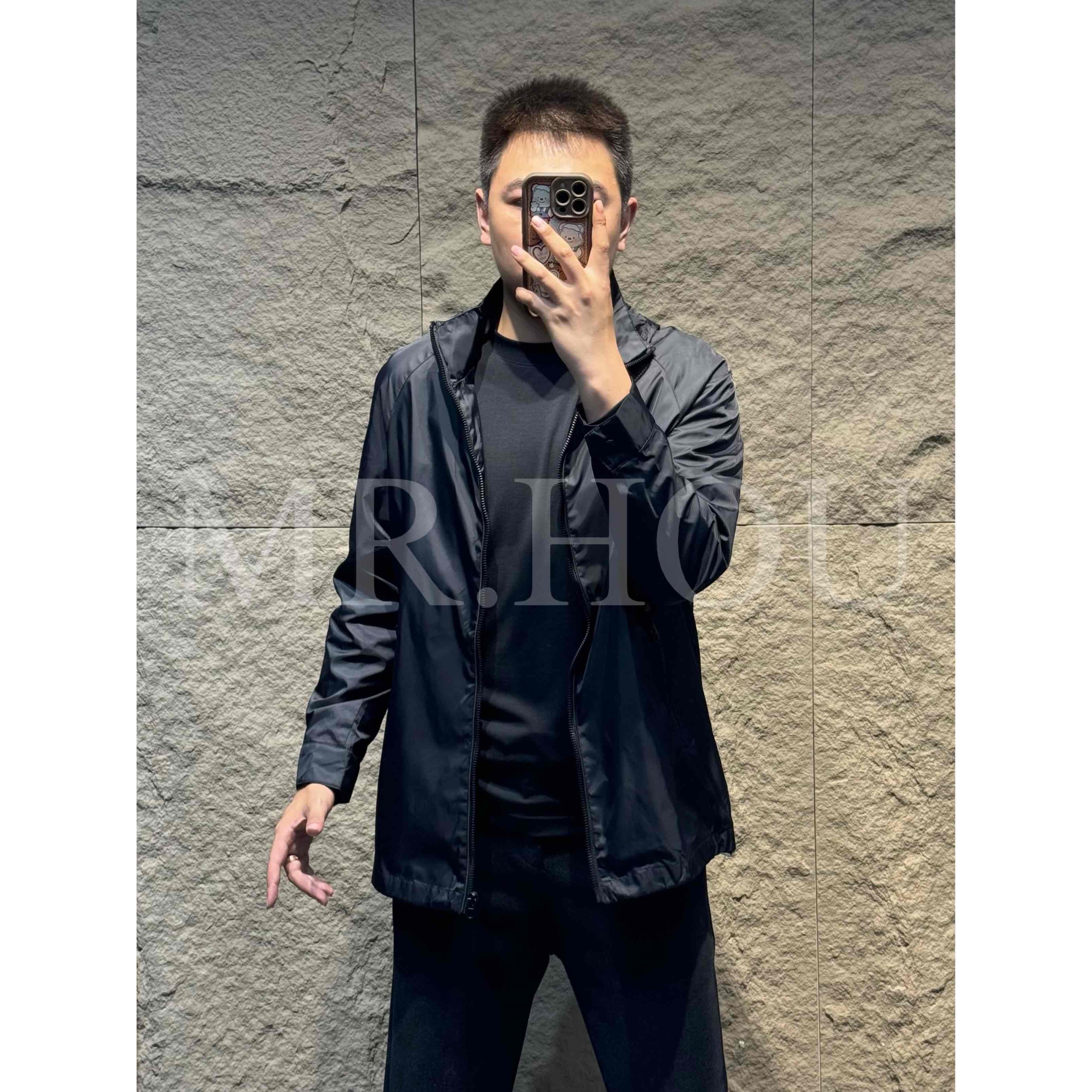 【DJ】8198 “旅行者系列一手长”百搭精致连帽风衣夹克外套