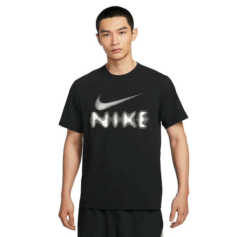 NIKE耐克男子AS M NK DF UV HYVERSE GFX SS针织短T恤HQ7988-010