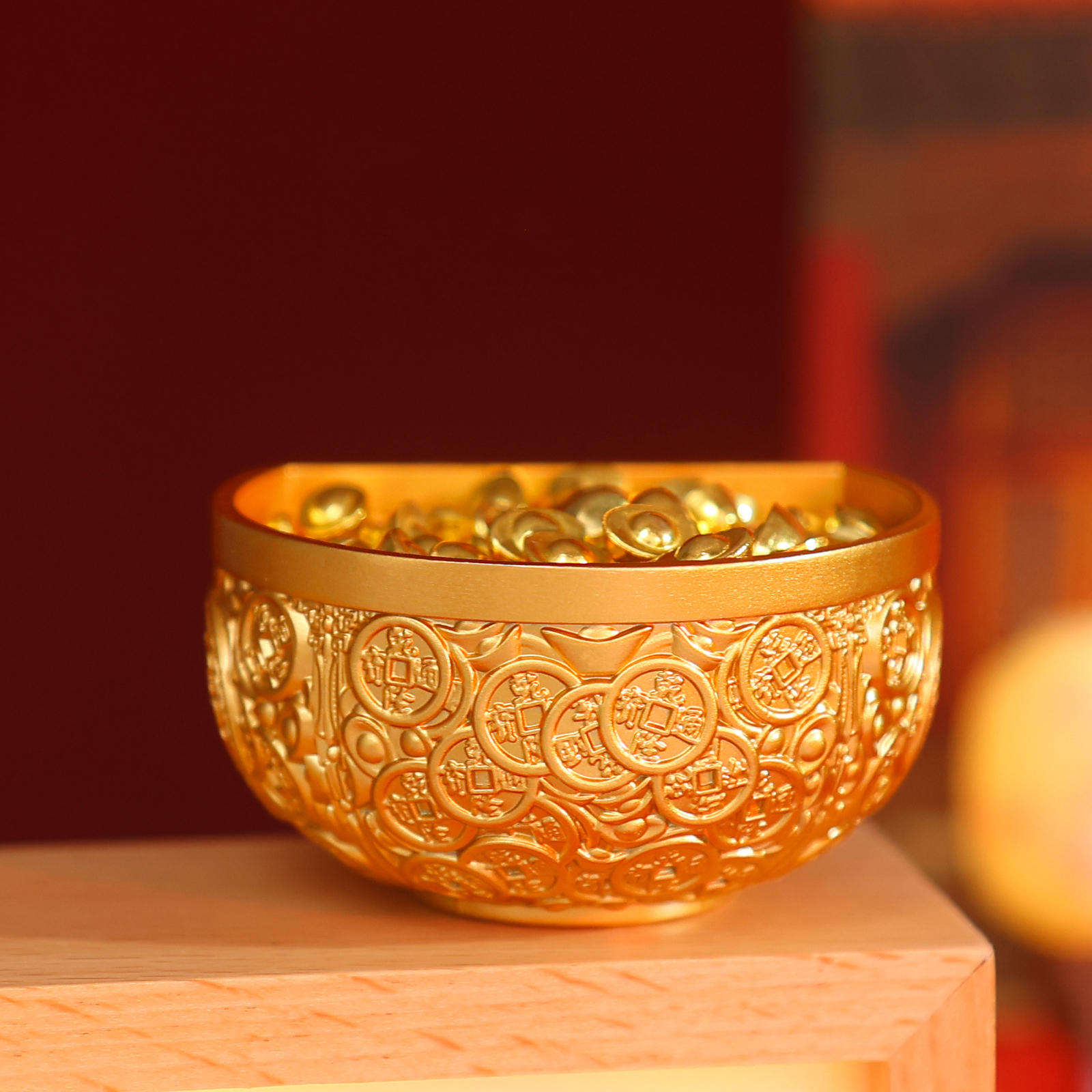 【悦然】冰箱贴旅游伴手礼纪念品金饭碗冰箱贴博物馆旅游纪念品创意