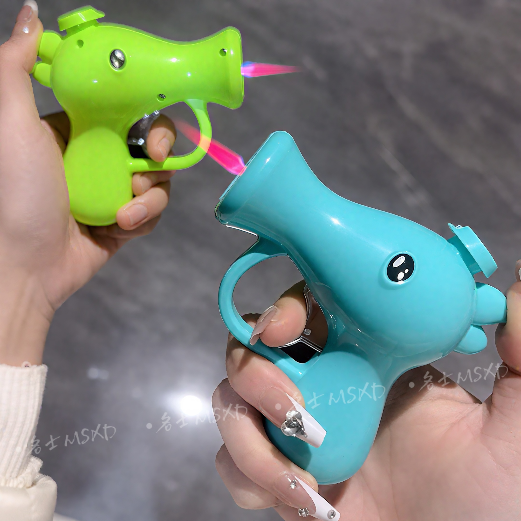 网红豌豆射手创意打火机男士恐龙充气造型搞怪多色送男友女友礼物