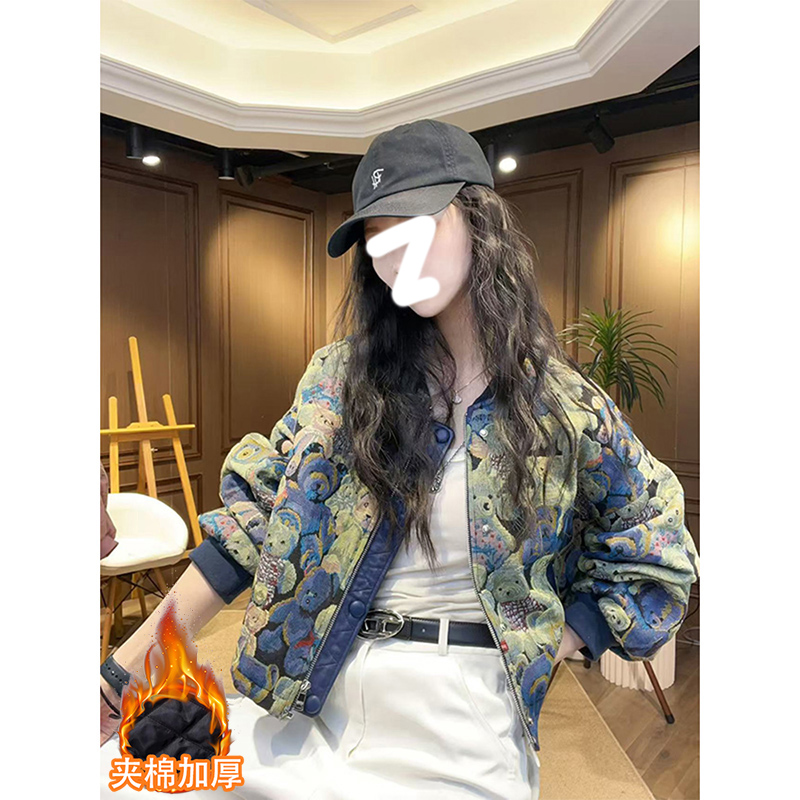 小香风短款气质棒球服外套女春秋2025年新款今年流行薄款宽松夹克