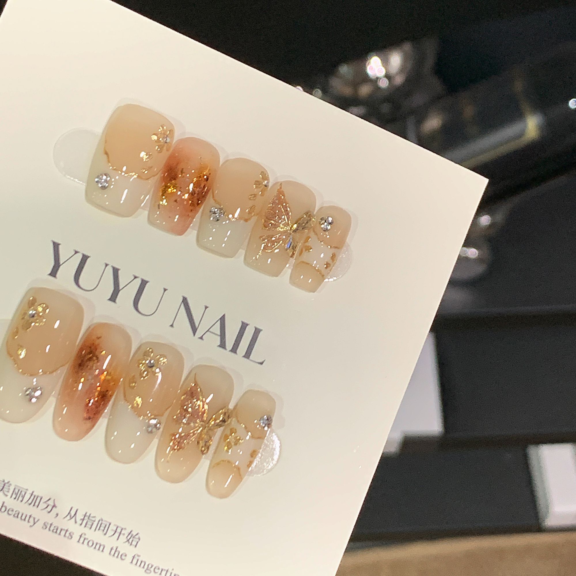 YUYU -【一期一会】 -原创纯手工设计师系列-小众设计手工穿戴甲