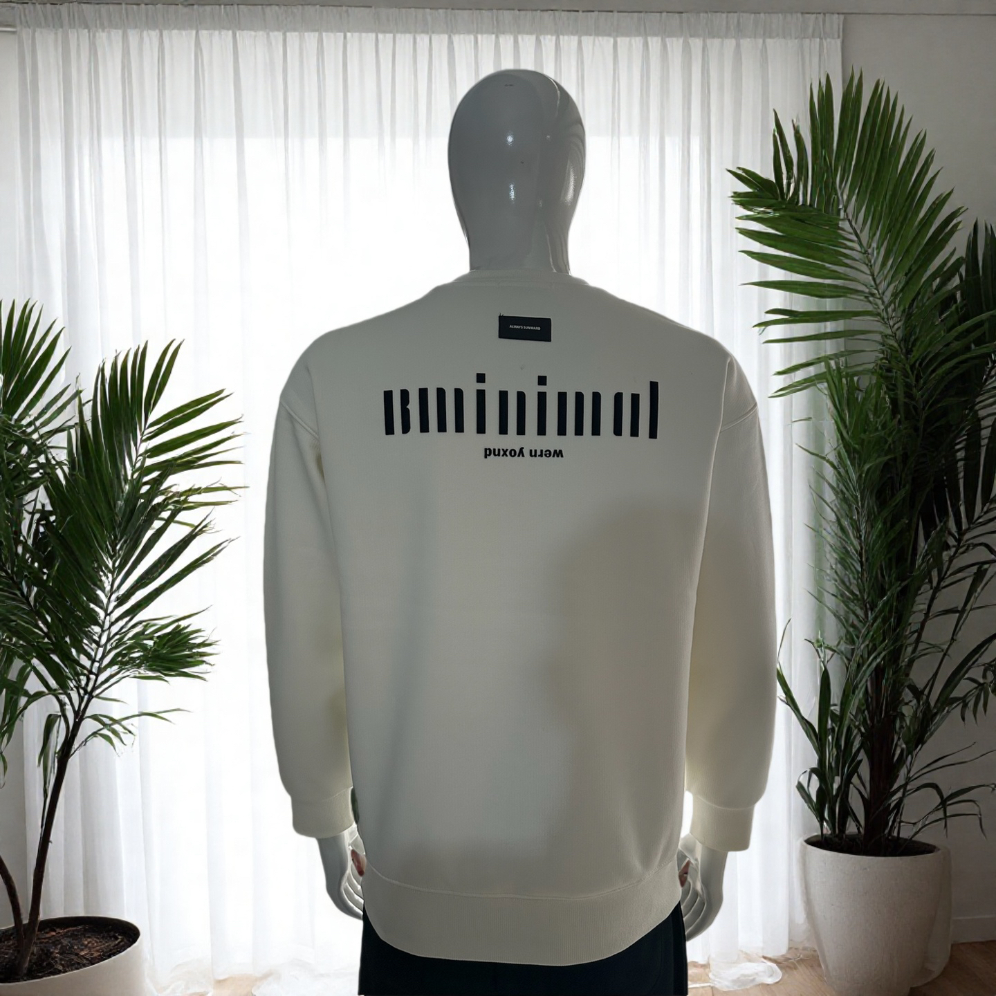 潮牌百搭2025年新款宽松时尚字母印花长袖美式秋冬款男士加绒卫衣