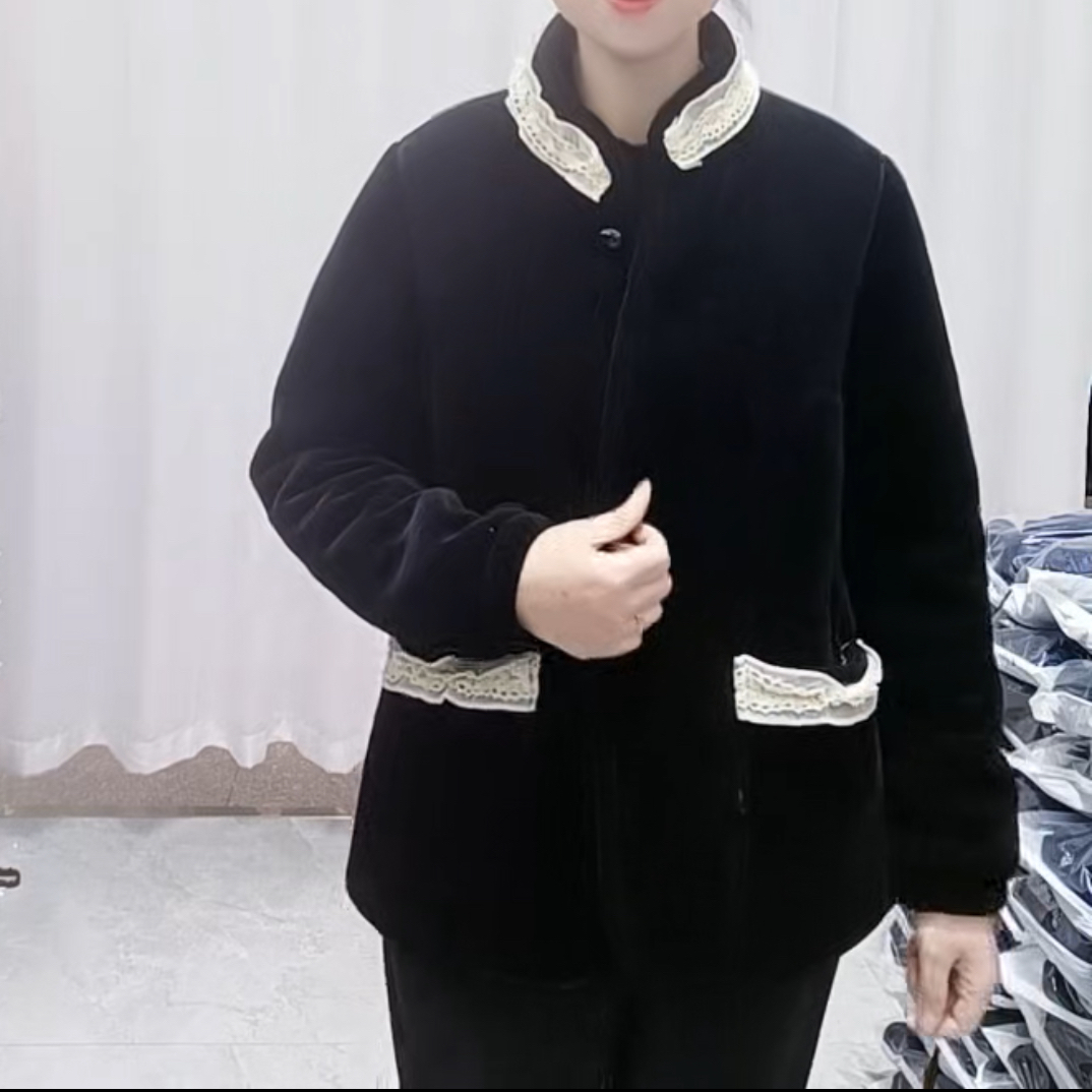 三层加厚保暖家居服套装网红时尚百搭女士洋气加绒宽松冬季网红