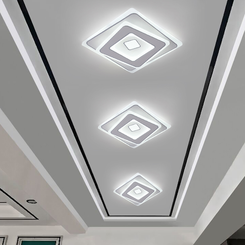 2025新款过道灯走廊灯简约现代入户吸顶灯客厅灯筒灯阳台灯嵌入式