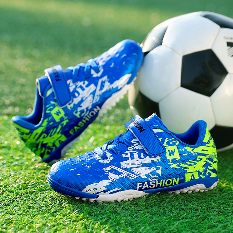ABCJINDE男童足球鞋秋季儿童运动鞋tf碎钉小学生比赛专用训练球鞋