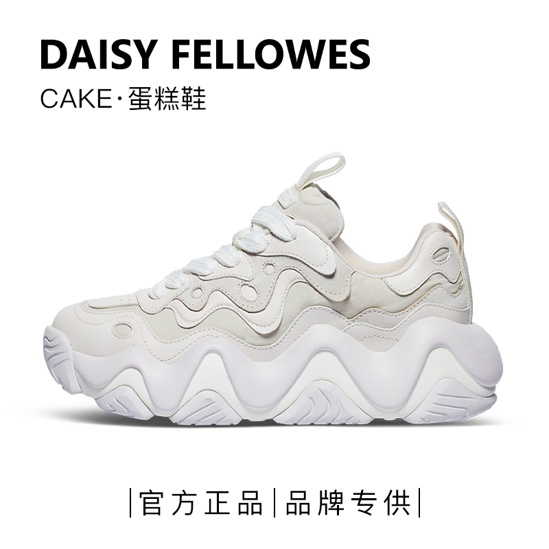 阔腿裤必备鞋明星同款情侣轻奢百搭蛋糕鞋子男女厚底网红松糕鞋女