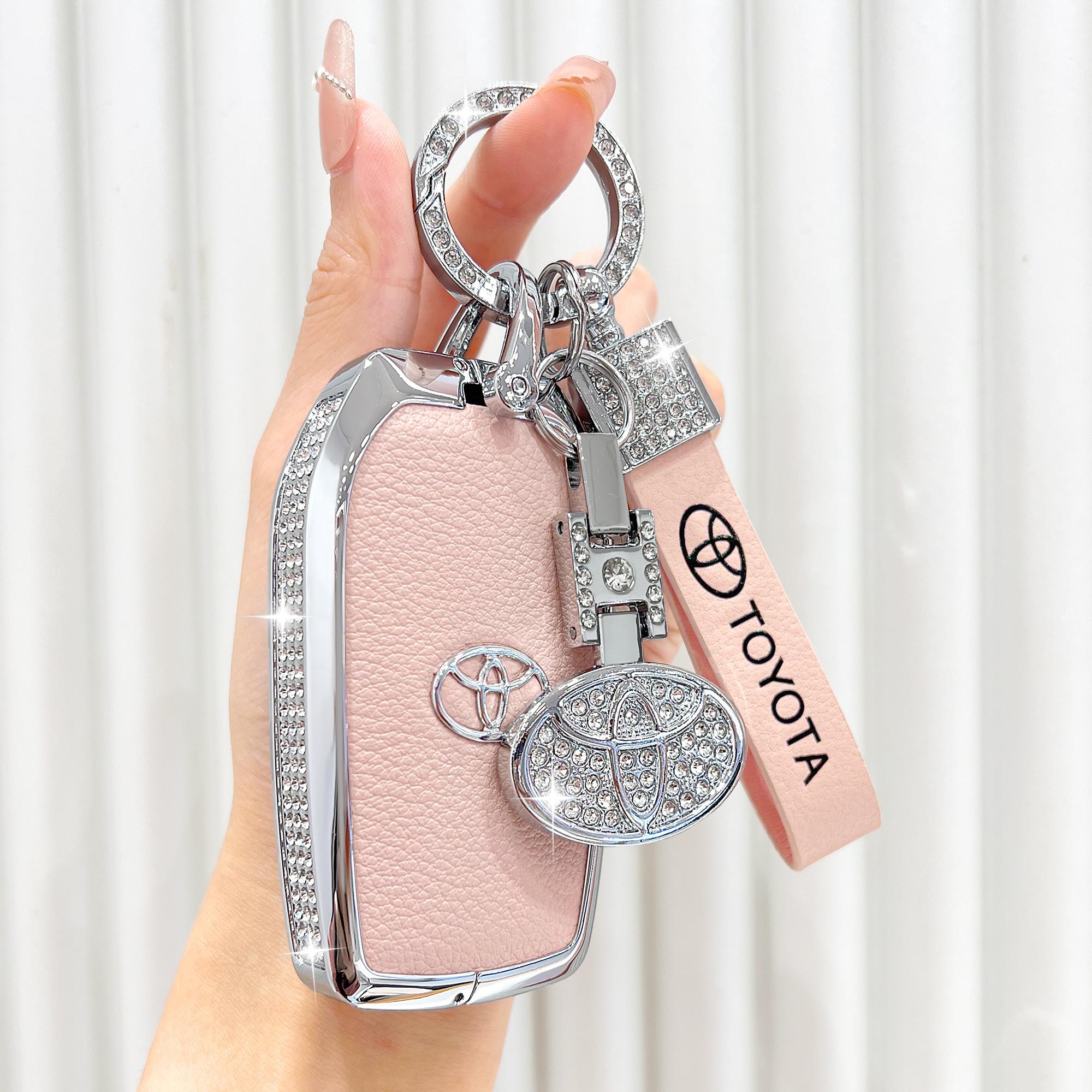 24新款丰田锋兰达套凯美瑞汉兰达威兰达普拉多车钥匙套保护套