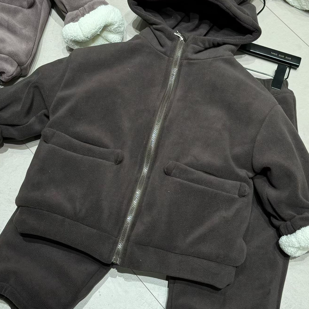 果果家加厚睡衣男女童