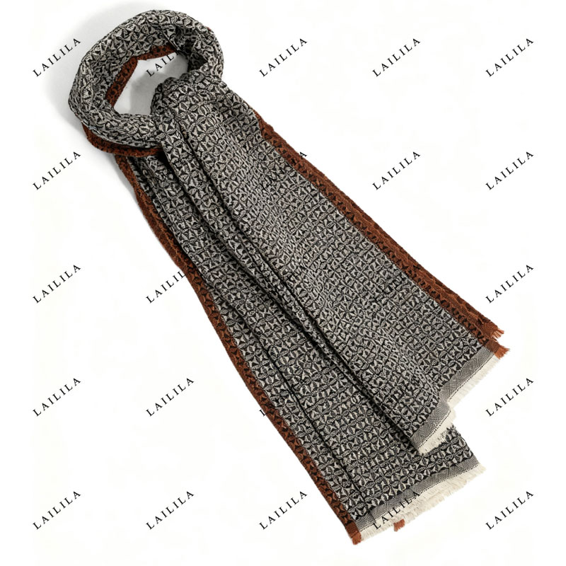 LAILILA【昵雅】25秋冬新品提花围巾DJ511B24709207