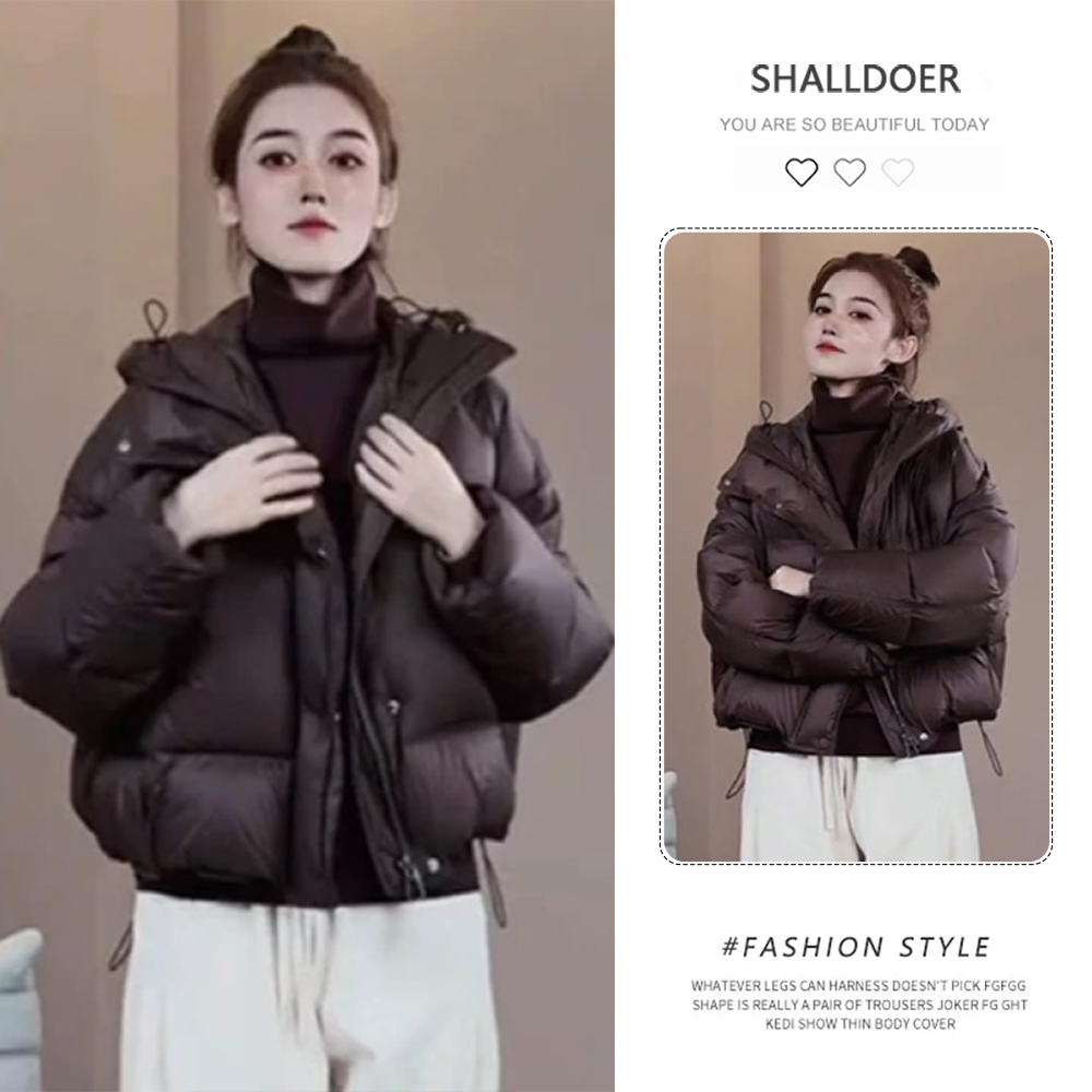 设计款时尚棉服外套2025冬季新款气质韩版宽松爆款上衣女士