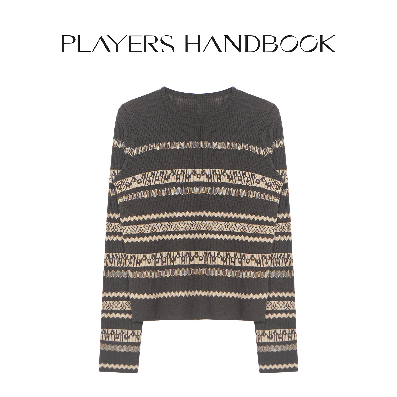 PH 《曼陀罗》小众民族风针织时尚潮流百塔休闲长袖毛衣 PH3182