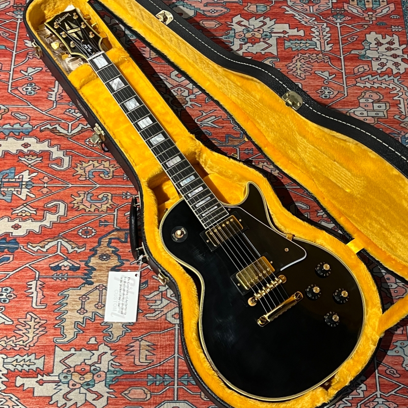 Gibson Les Paul Custom系列《孤独摇滚》同款黑卡电吉他 57/68