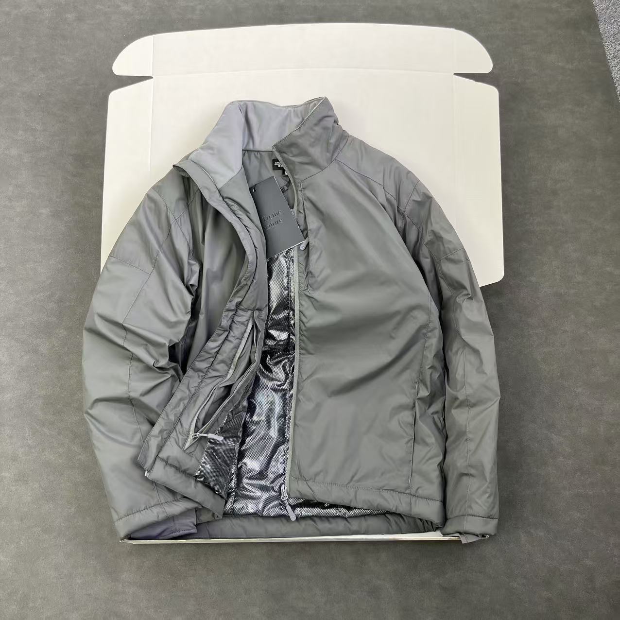 俄单牛货 热反射内里 战术超轻保暖防风防水男士立领棉衣棉服