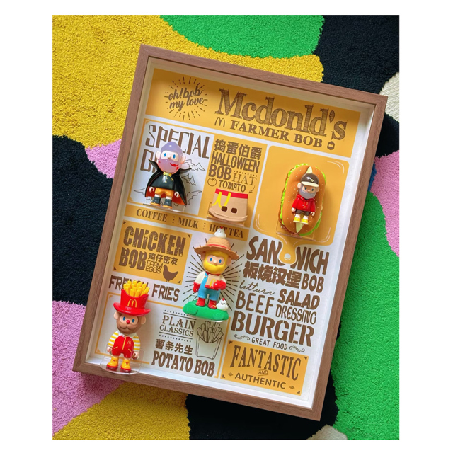 相框定制任意尺寸中空立体画框干花手工贝壳diy蝴蝶摆台摆件