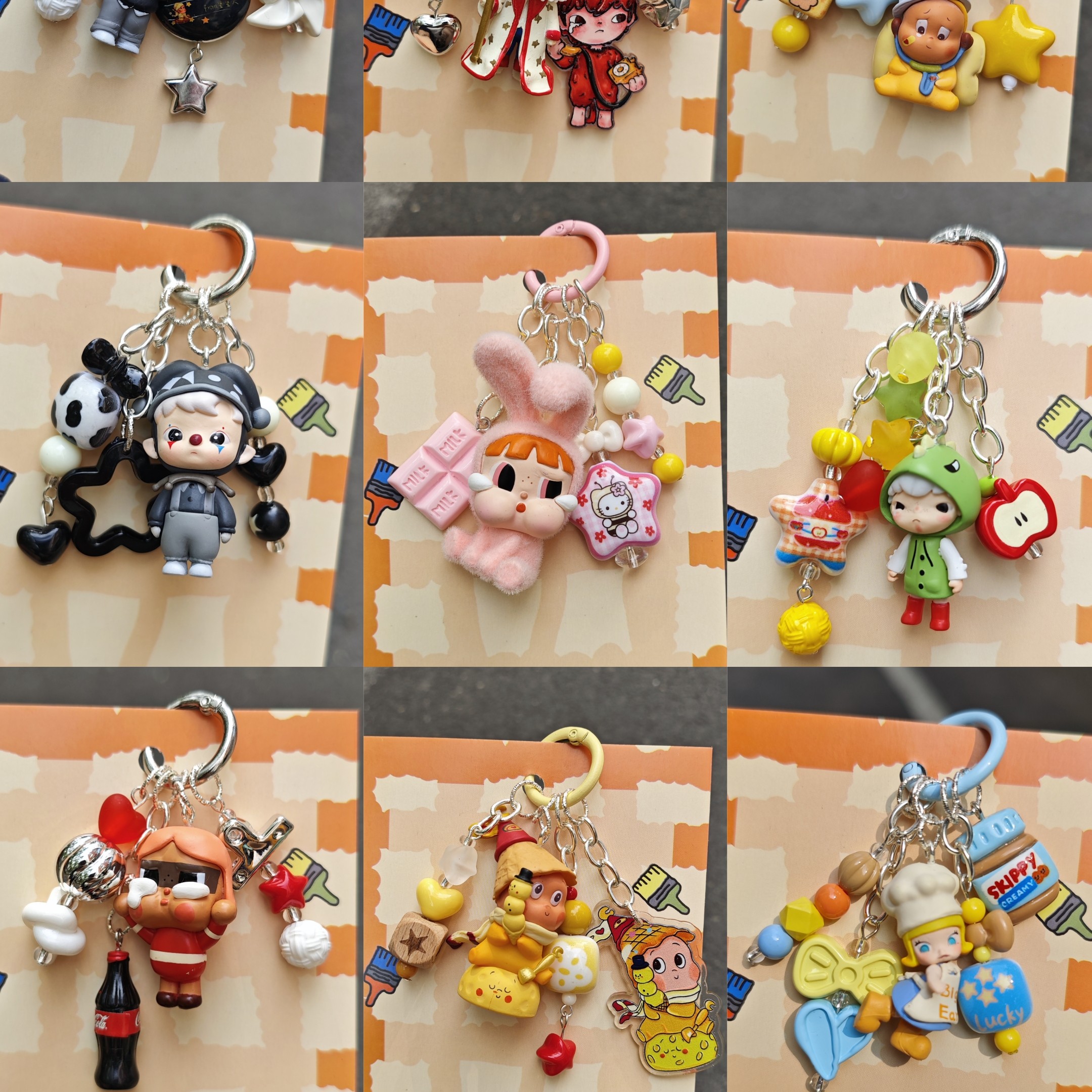 【盲盒许愿】DIY小滴溜|手机链|包挂|钥匙链|挂件