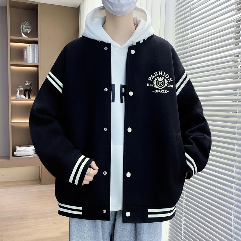 春秋季外套男孩1314帅气棒球服夹克15岁青少年大童男装15-18岁