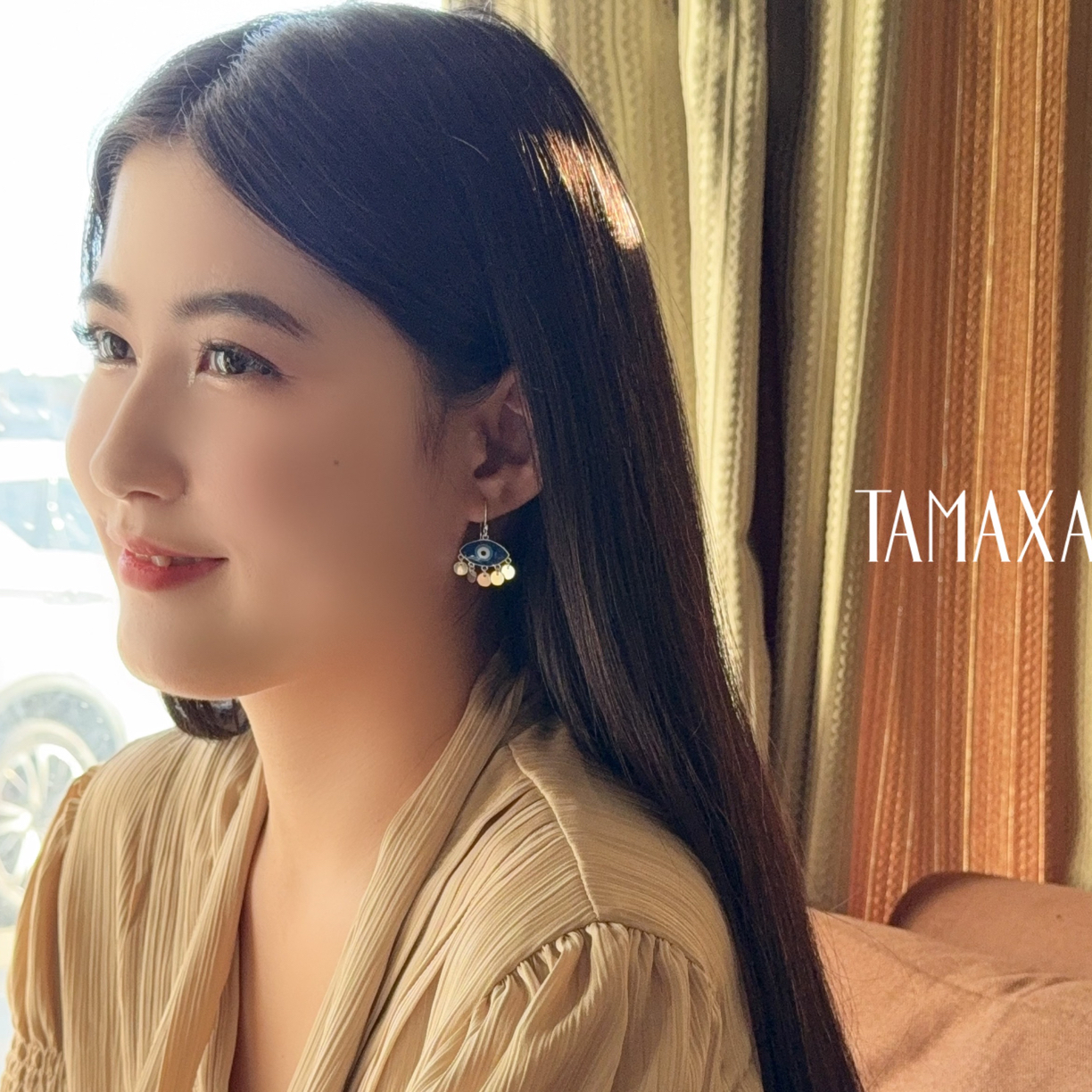 足银耳饰 Tamaxa纯银耳环