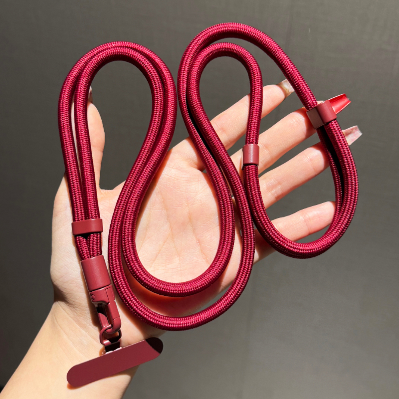 高档旋转扣手机挂绳斜跨可调节肩背挂脖结实户外防丢多功能手机链