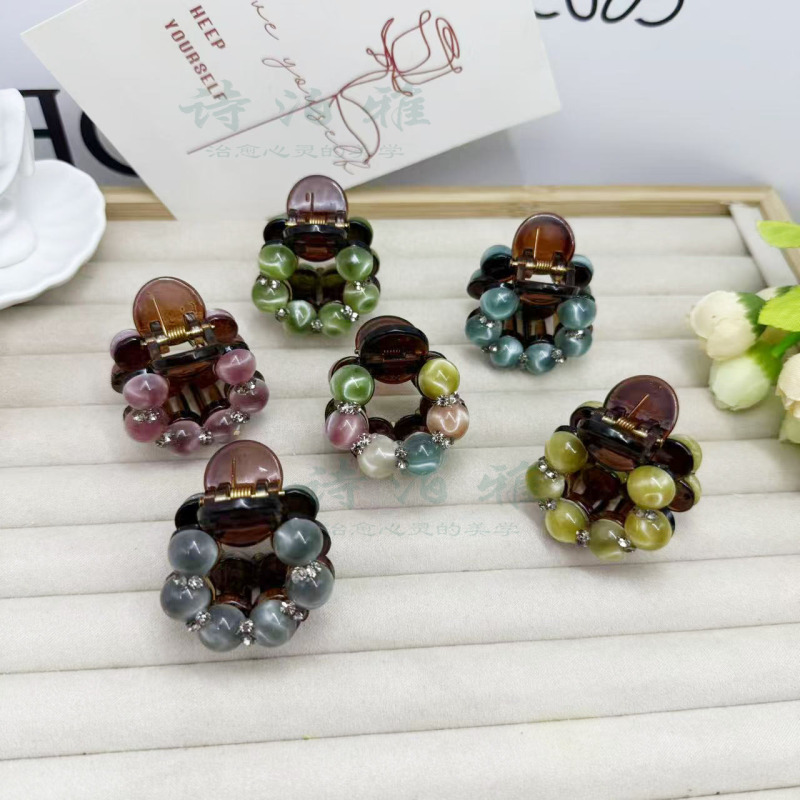 诗泊雅 发夹盘发发卡后脑勺抓夹简约网红头饰头饰品