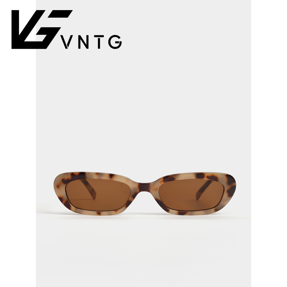 vntg墨镜御姐ins风梯形ins风极简海莉同款防紫外线uv400太阳眼镜