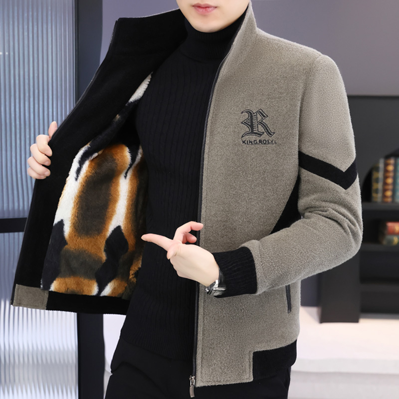 男外套休闲上衣男士潮流夹克宽松男装百搭韩版春季工装时尚春秋季