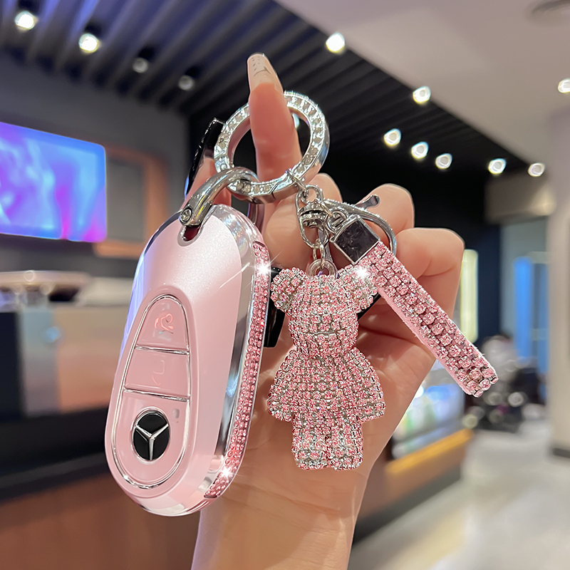 奔驰C260L钥匙套2025款E300L/C200l/200车s400/glc300l/260高档壳