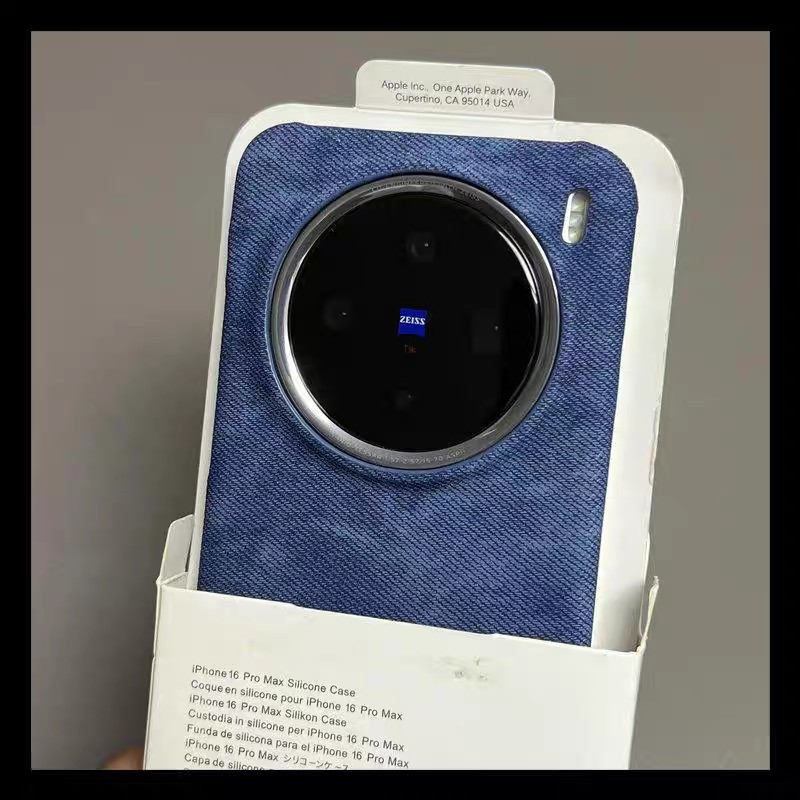 小众牛仔皮纹vivoX200Promini手机壳X200复古X100SPro磨砂s19Pro