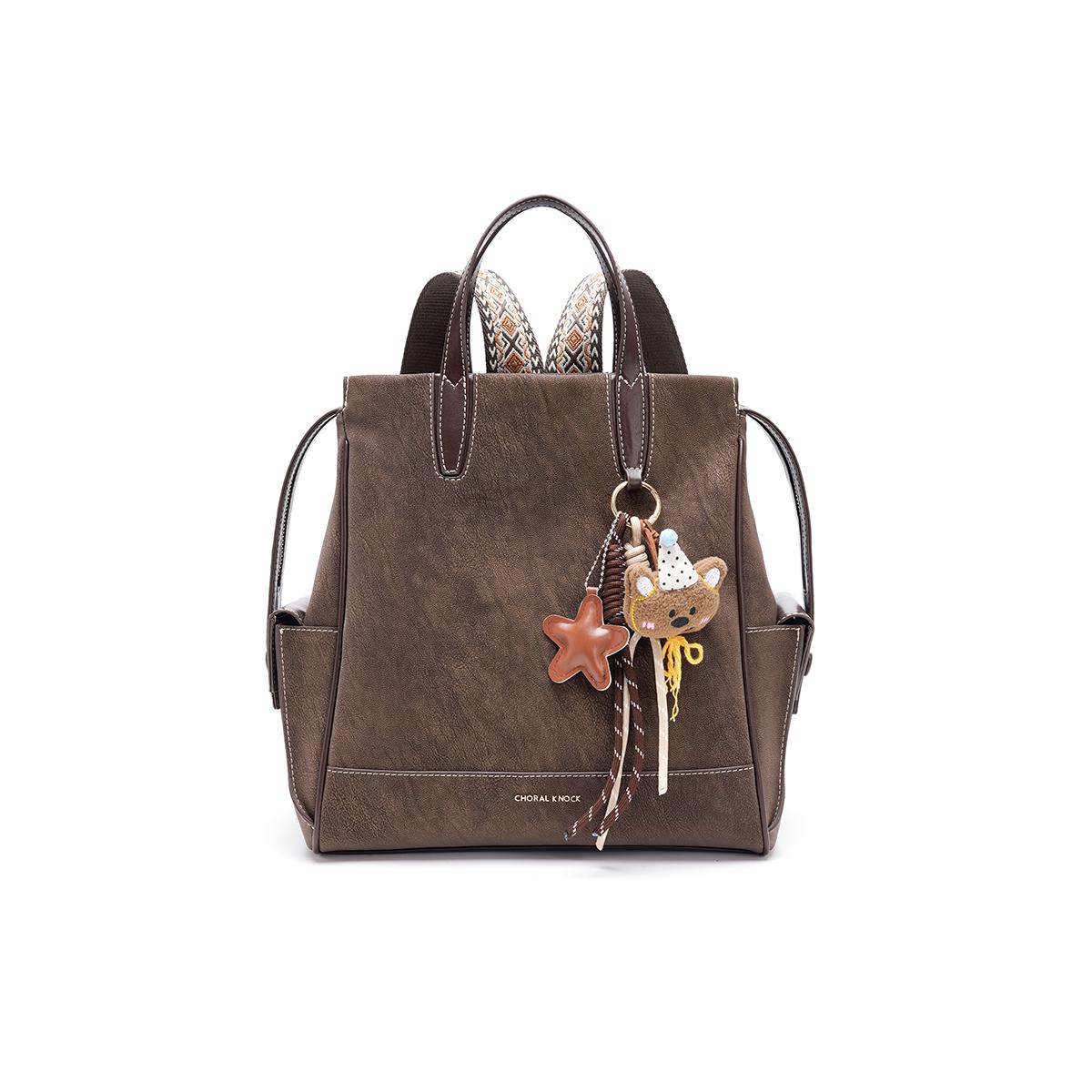 【刘叮当甄选】2025秋冬季女士新款百搭双肩包爆款简约风通勤背包