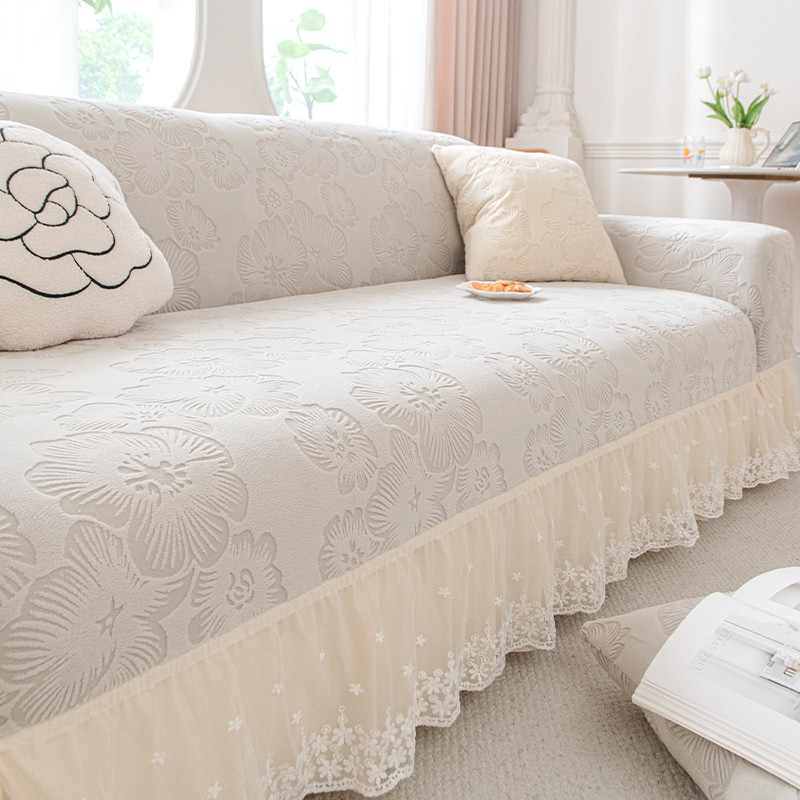 V/雅鹿一片式沙发巾全包万能套四季通用型直排沙发套2025新款全盖