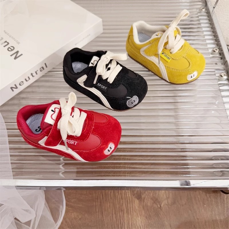 ABC宝宝德训鞋2025秋季新款男女童运动鞋防滑软底婴儿学步鞋小童