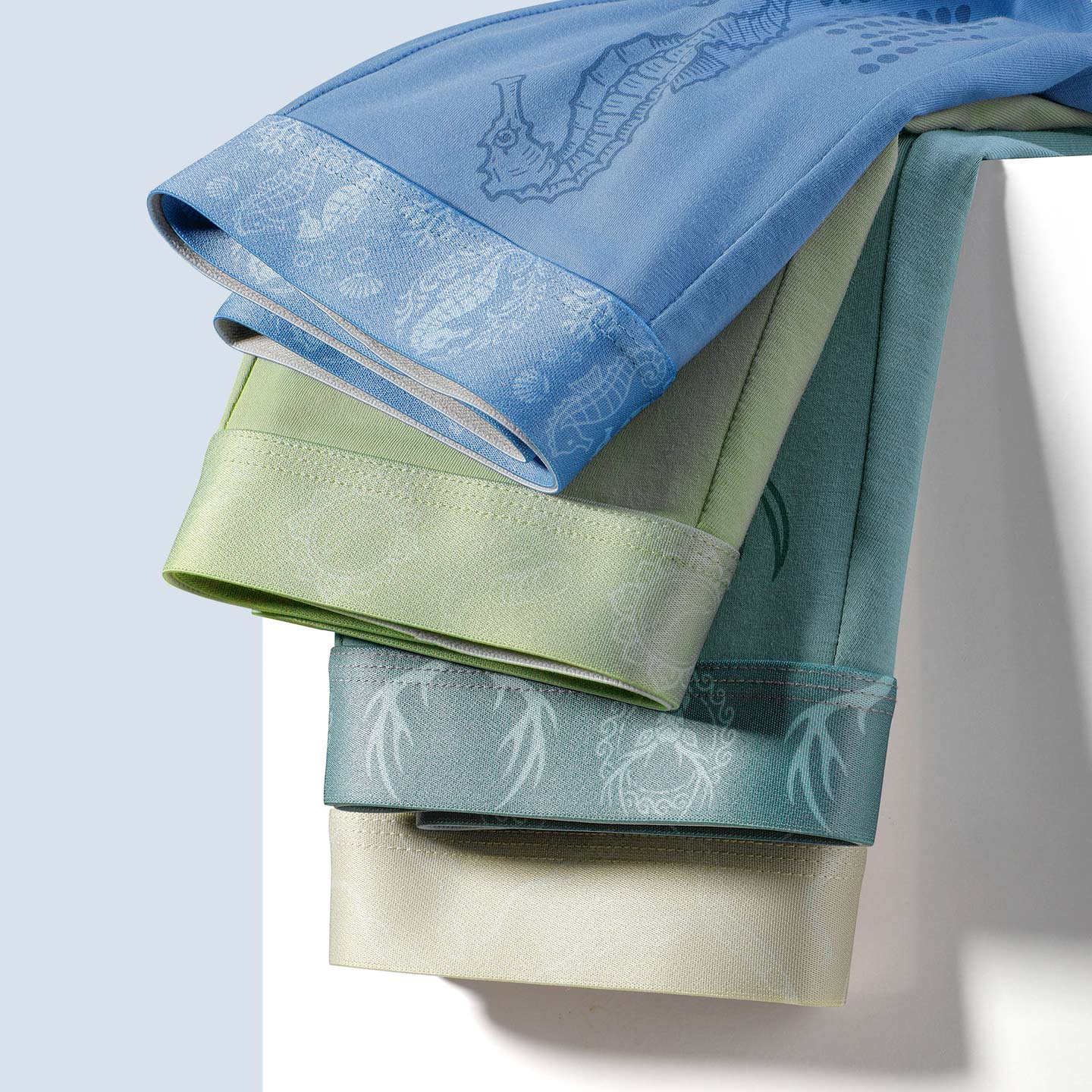 天材四宝男士平角内裤莫代尔10A抗菌青少年四角短裤头送礼礼盒装