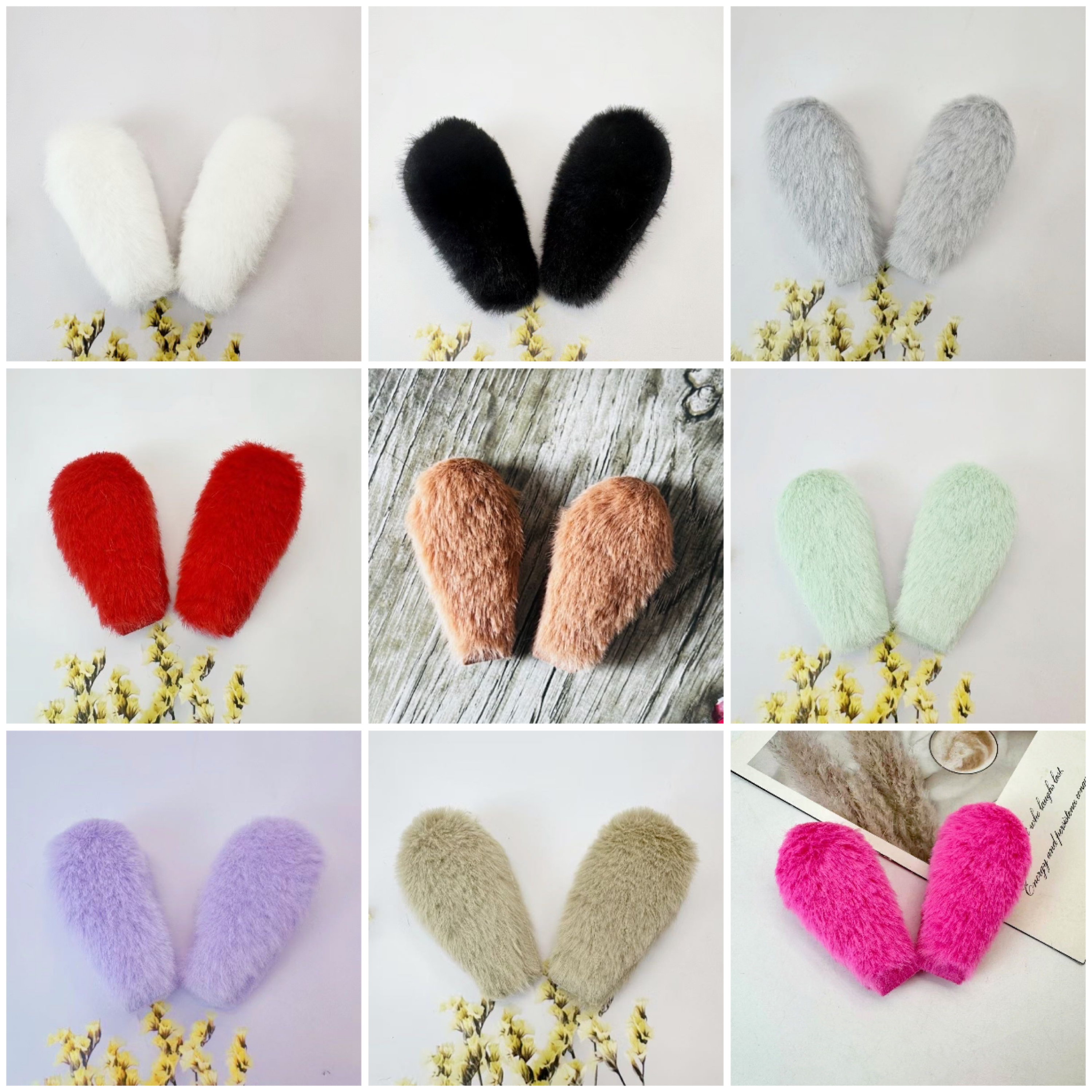 【凌先生】布布耳朵小兔子耳朵13个颜色可选耳朵小兔子耳朵毛绒应援