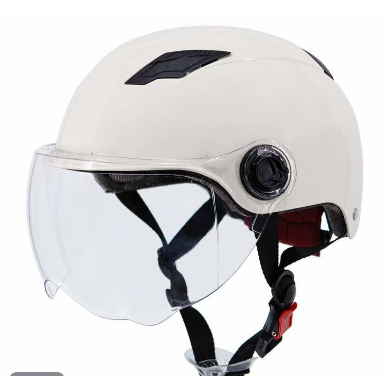 电动车头盔男女士四季通用电瓶车头盔夏季秋冬季骑行半盔ww