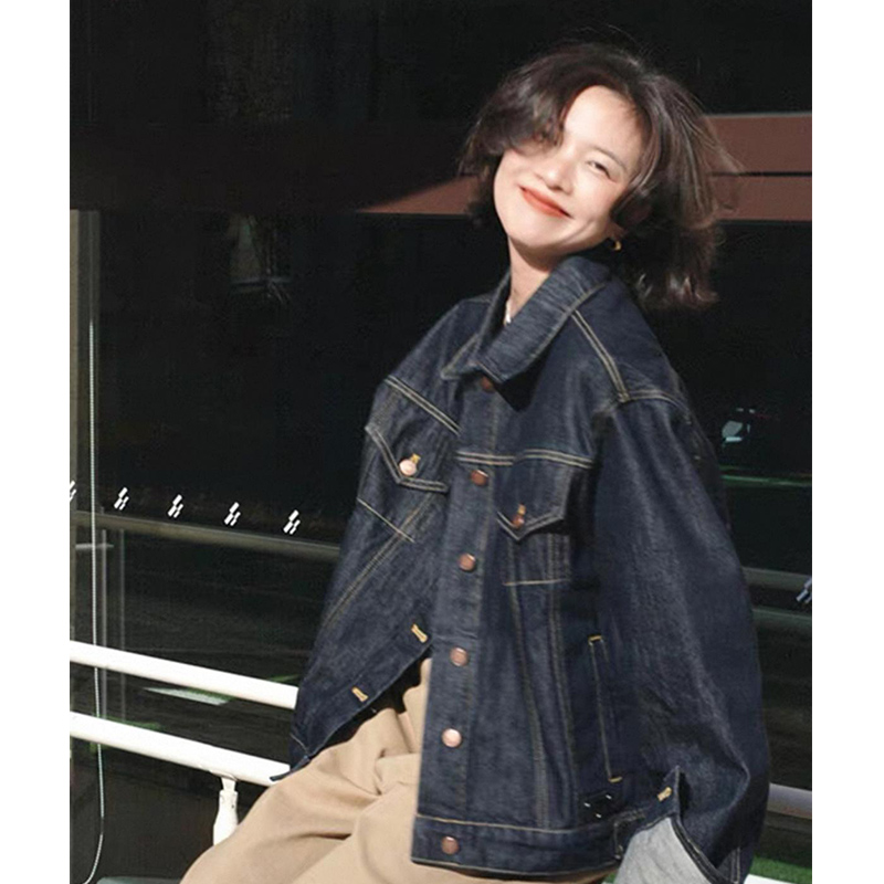 牛仔短外套女2025春秋季新款韩系夹克小个子休闲高级感独特超好看