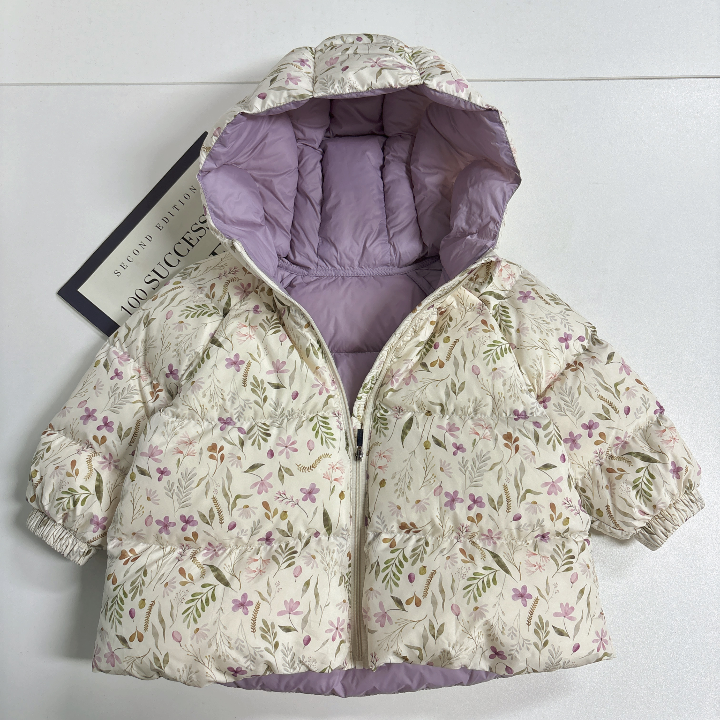 【三防加厚羽绒 】婴儿童衣服宝宝羽绒外套白鸭绒厚K