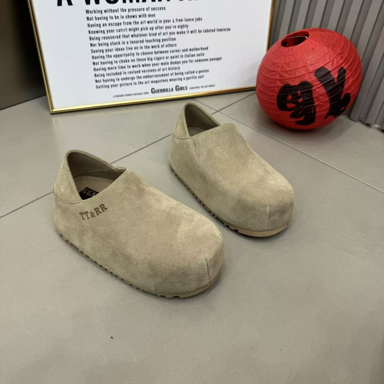 7厘米2026早春复古勃肯鞋舒适百搭松糕鞋厚底真皮脚踩两穿勃肯鞋